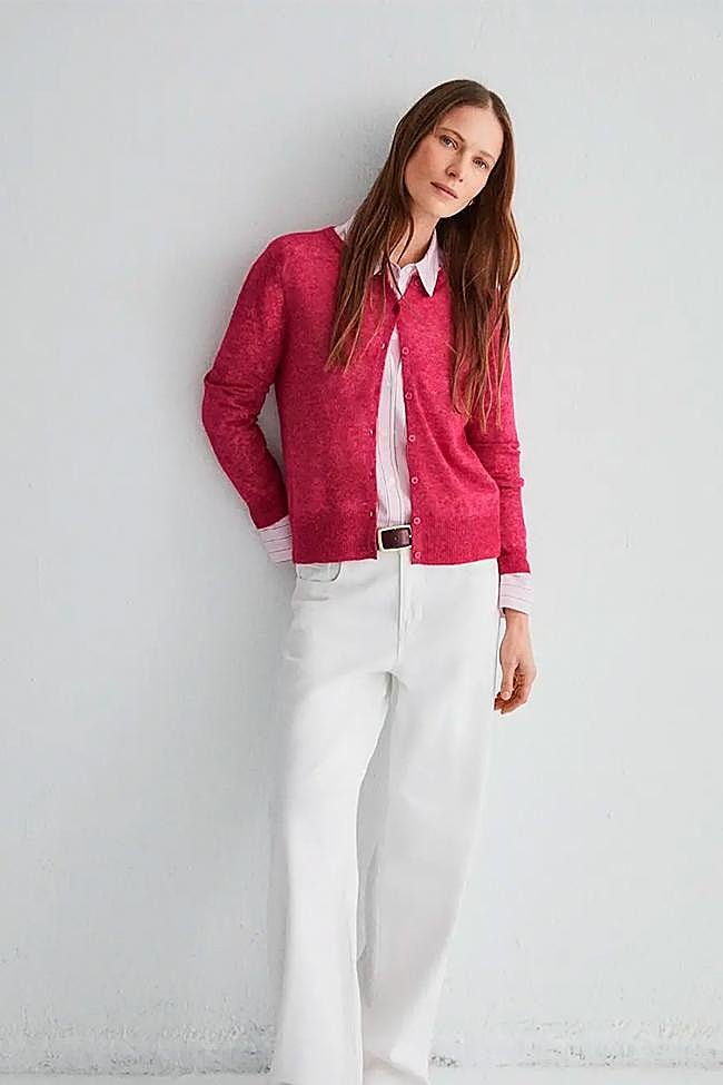 Pantalón vaquero en blanco de eseOese.