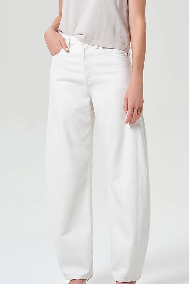 Vaqueros Luna Pieced Jean en blanco de Agolde