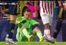 Marchesin salió lesionado y prendió las alarmas en Boca