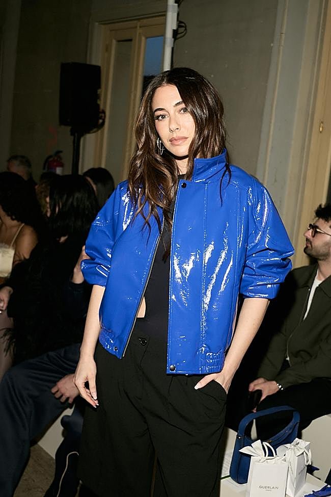 La chaqueta azul de Blanca Suárez fue protagonista.