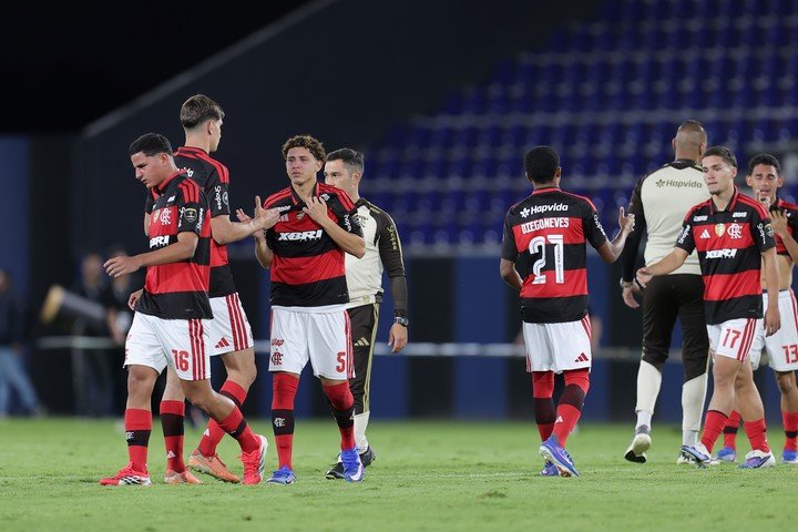El lamento de los jugadores de Flamengo tras perder el título