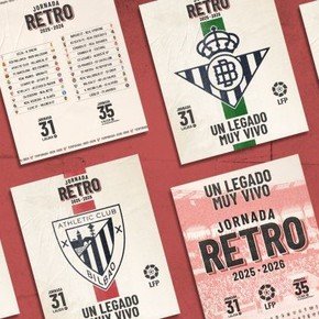Qué es la Jornada Retro, la llamativa iniciativa que implementará La Liga y en la que no participarán Barcelona y Real Madrid