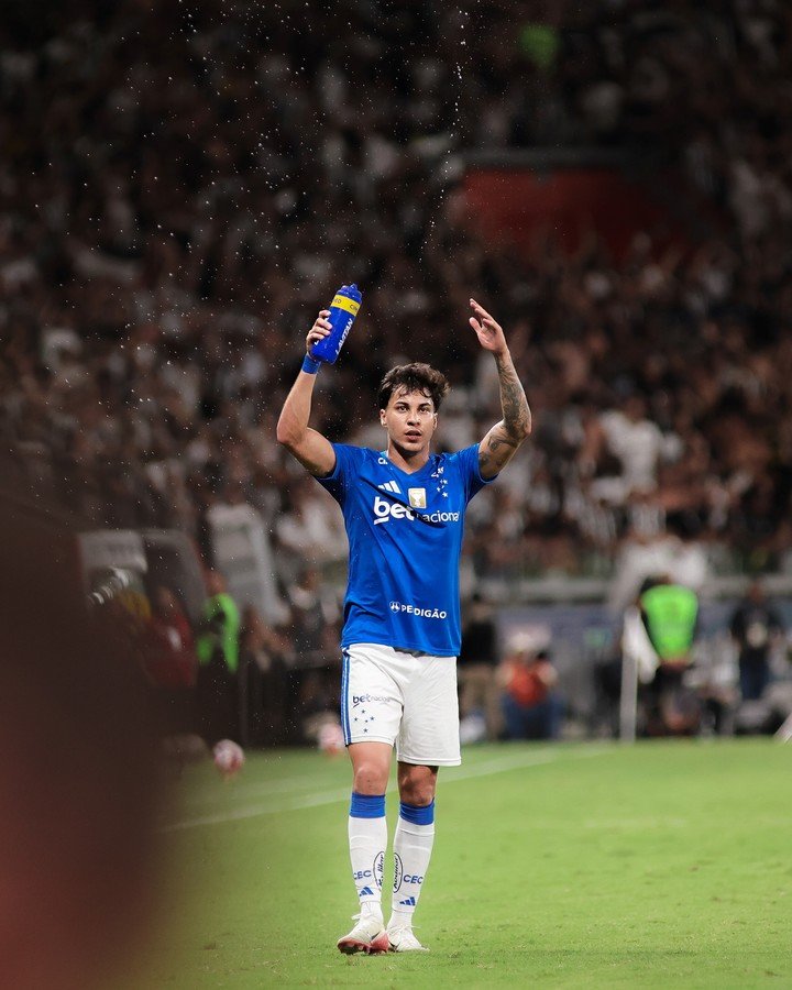 Kaio Jorge festeja su gol.