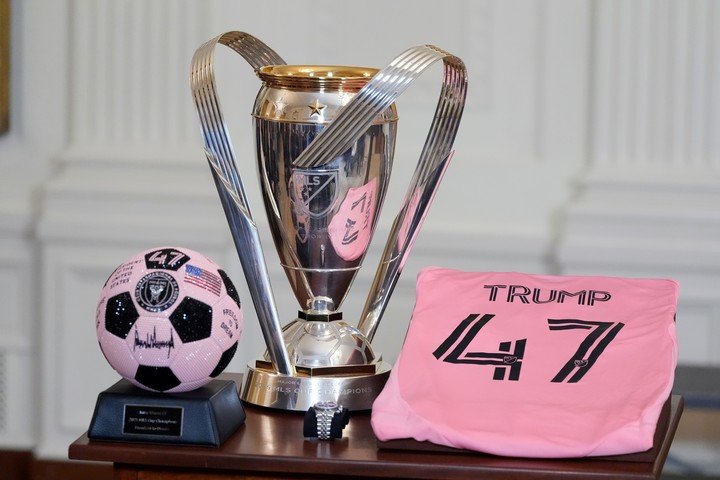 Todo listo para recibir a los campeones de la MLS Cup 2025. Foto: AP