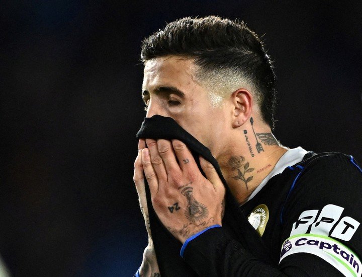 Enzo Fernández tras escuchar las quejas de los hinchas