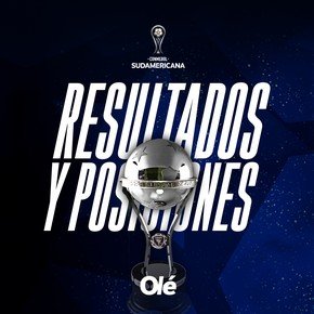 La segunda fecha de la Sudamericana: resultados y posiciones