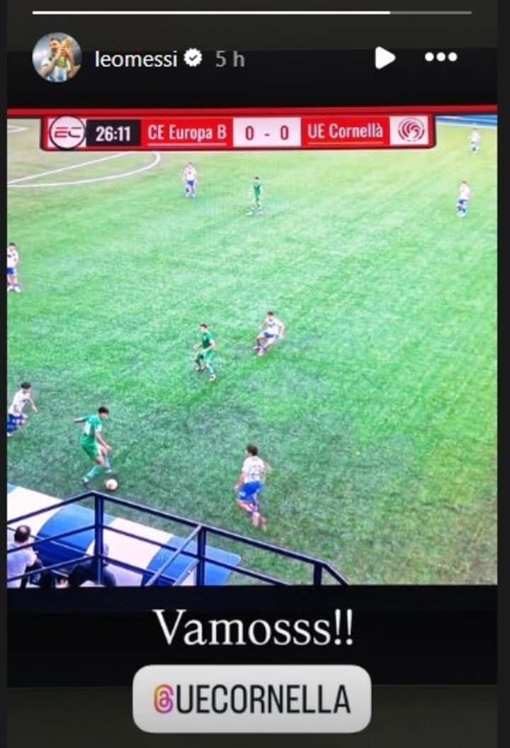 La historia de Messi.