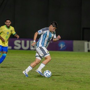 La Selección Argentina Sub 17 perdió contra Brasil, pero sigue con chances de clasificar