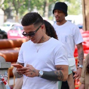 Enzo Fernández se fue a Madrid