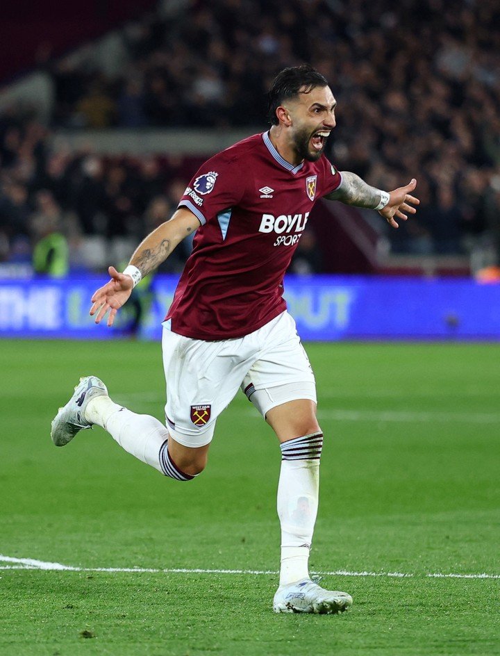 El delantero festejó por duplicado ante Wolves (Reuters/Matthew Childs). 