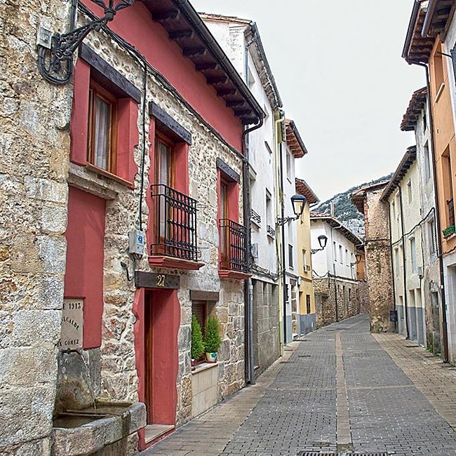 La calle Barruso de Oña fue en tiempos la judería.