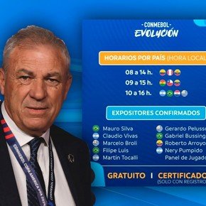 El seminario histórico que se viene de la Conmebol: 55.000 inscriptos