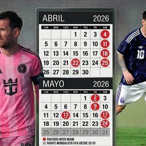 La agenda de Messi antes del Mundial 2026