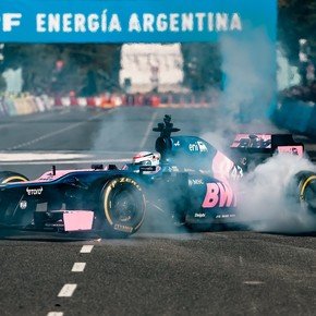 Así quedó el auto que manejó Colapinto: marcas de fuego, daños menores y qué van a hacer con él