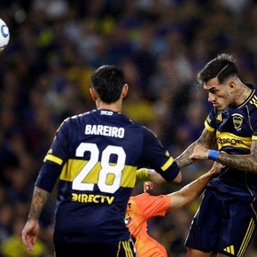 Video: el gol de Di Lollo para el 1-0 de Boca, con una fórmula conocida