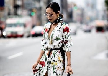 10 vestidos de primavera con toques florales que son pura inspiración