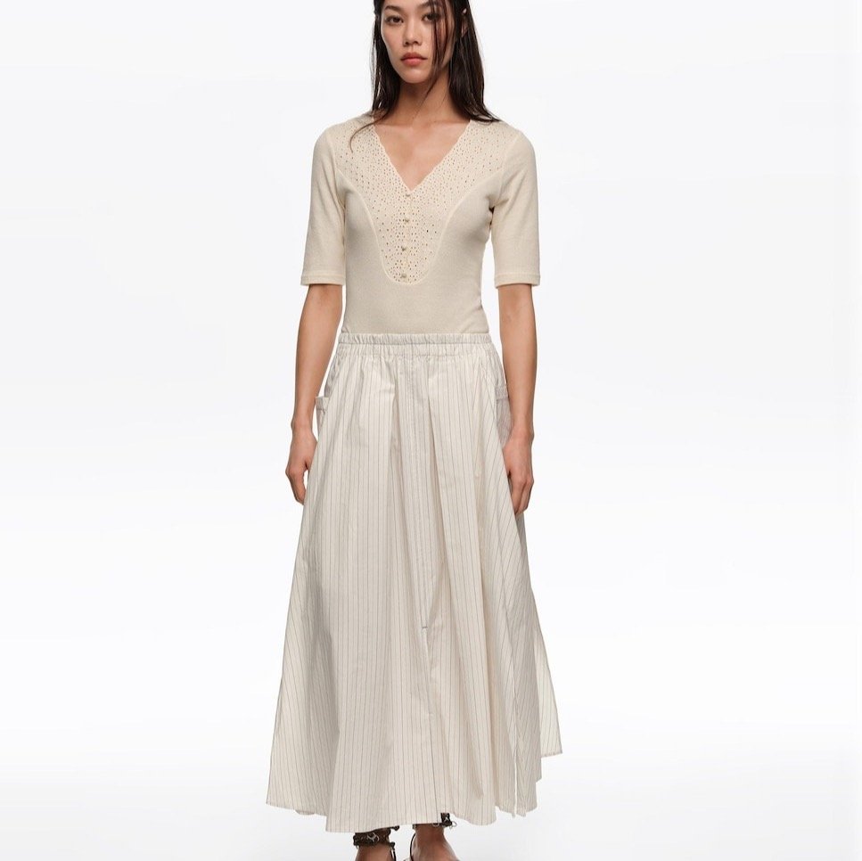 Falda de rayas Bimba y Lola