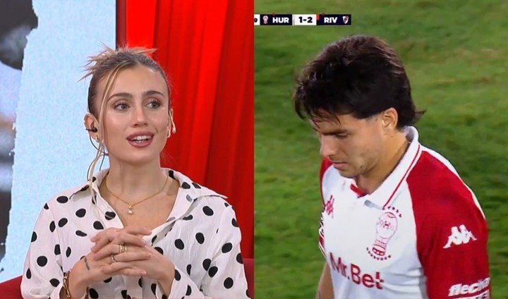 Morena Beltrán y Lucas Blondel