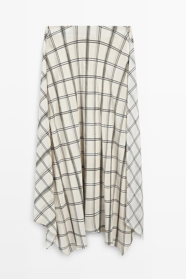 Falda estampada de Massimo Dutti (79,99 euros)