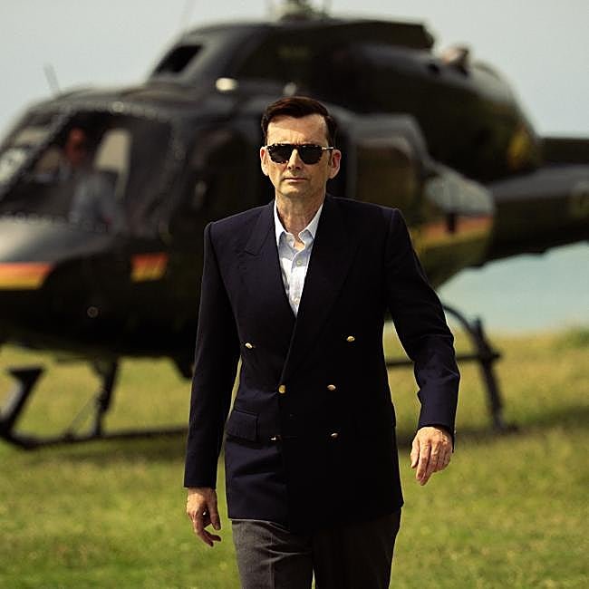 David Tennant en una imagen de Rivales.