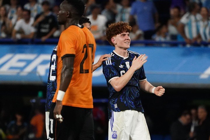 El Colo Barco se anotó en la red (Emmanuel Fernández).