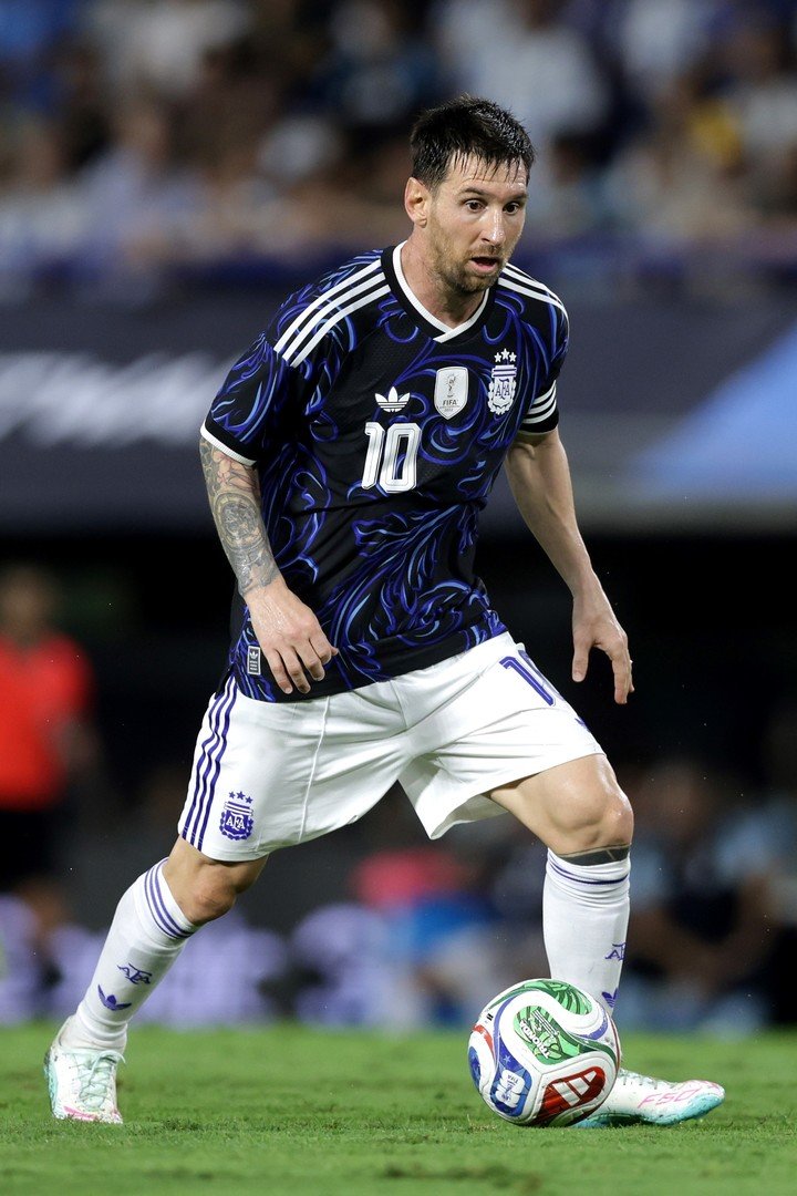 Messi la lleva (EFE).