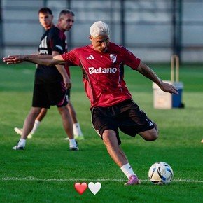 Maxi Salas cambió de look antes de enfrentar a Racing