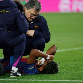 Lamine Yamal: penal, gol, lesión importante y alerta Mundial