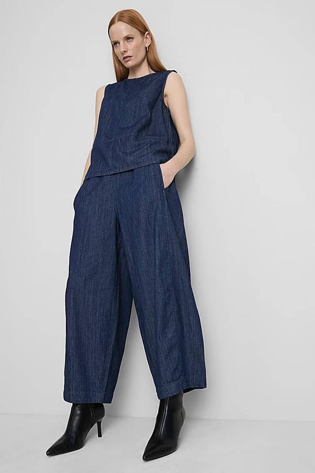 Vaqueros de pernera ancha de The Edit (24€)