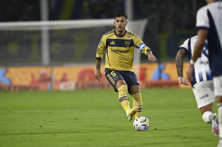 No confirmó ni negó si se hizo amonestar (Foto: Ariel Carreras / Olé).