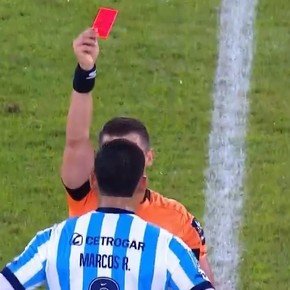 Video: Rojo insultó a Zunino al ser expulsado