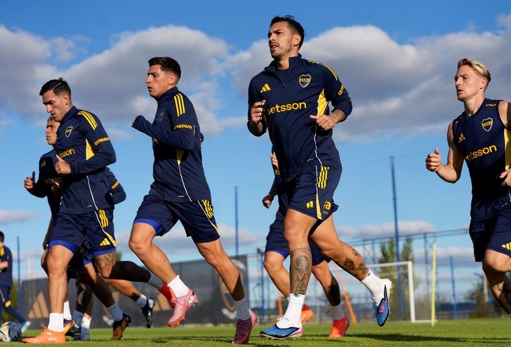 El once que prepara Ubeda para la Copa y el clásico. (Prensa Boca)