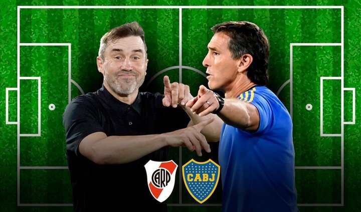 Coudet y Úbeda definen sus equipos para el superclásico del domingo.