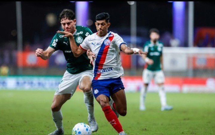 Ramos Mingo ante Palmeiras.