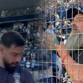 Video: el gesto de Hernán Galíndez con un hincha rival que tenía tatuadas a las Malvinas