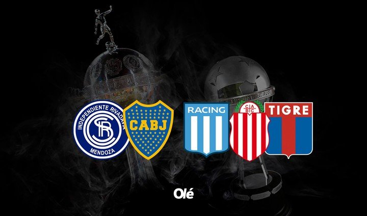 Los equipos argentinos que competirán este 7 de abril.