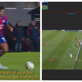 La Liga difundió dos audios del VAR pero ignoró el del error garrafal 