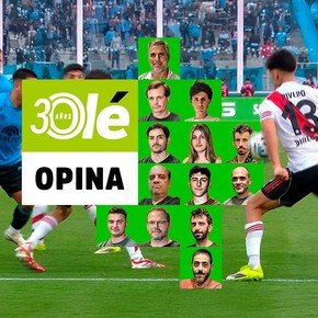 Los periodistas de Olé coincidieron: fue penal de Rivero