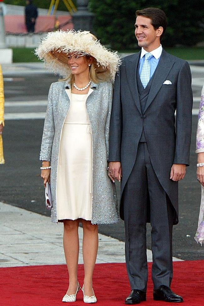 Marie-Chantal Miller en la boda de Letizia y Felipe