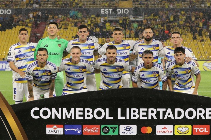 Boca perdió ante Barcelona en Ecuador en esta cuarta fecha. (Foto: EFE)