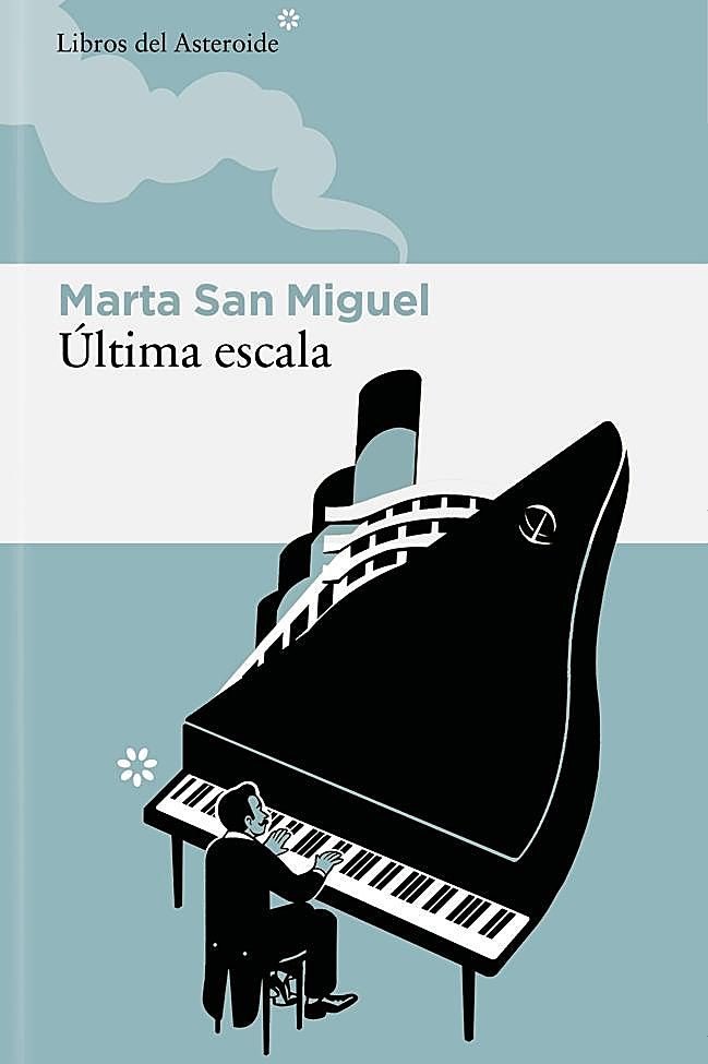 Portada del libro de Marta San Miguel sobre el músico Enrique Granados, Última escala.