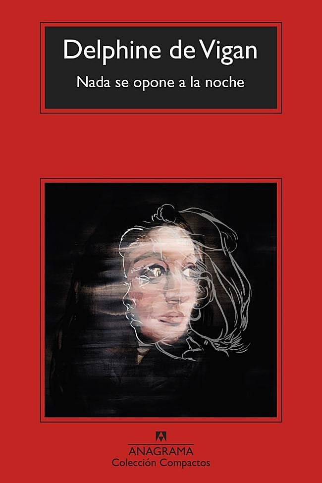 Portada de Nada se opone a la noche, la novela de Delphine de Vigan.