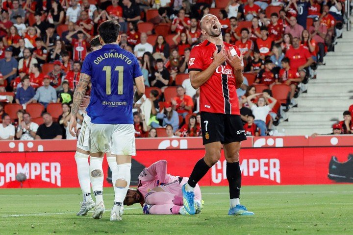 El Mallorca no pudo mantener la categoría (EFE).