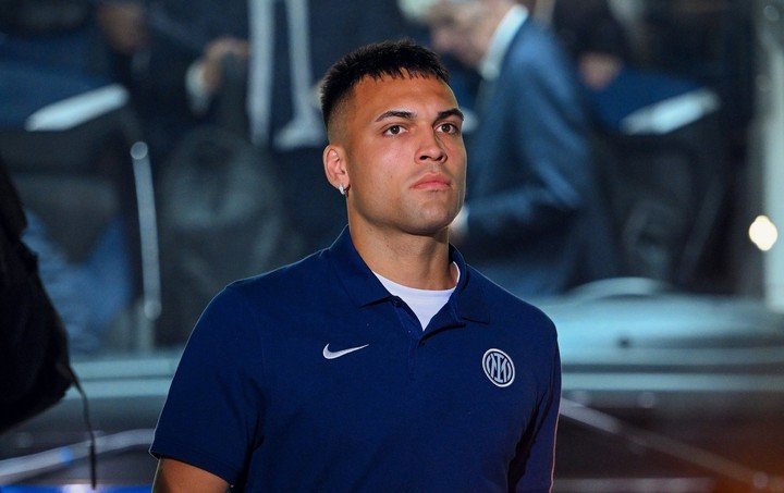 Lautaro Martínez en el Inter.