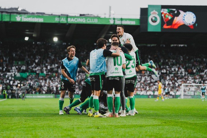 Racing de Santander volvió a La Liga (Prensa Real Racing).
