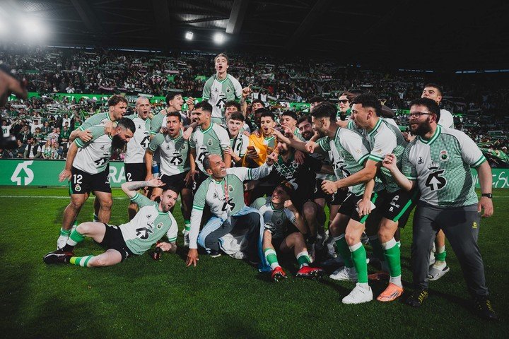 Racing de Santander volvió a La Liga (Prensa Real Racing).