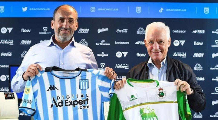 Sebastián Ceria sueña con que su equipo juegue un amistoso ante Racing.