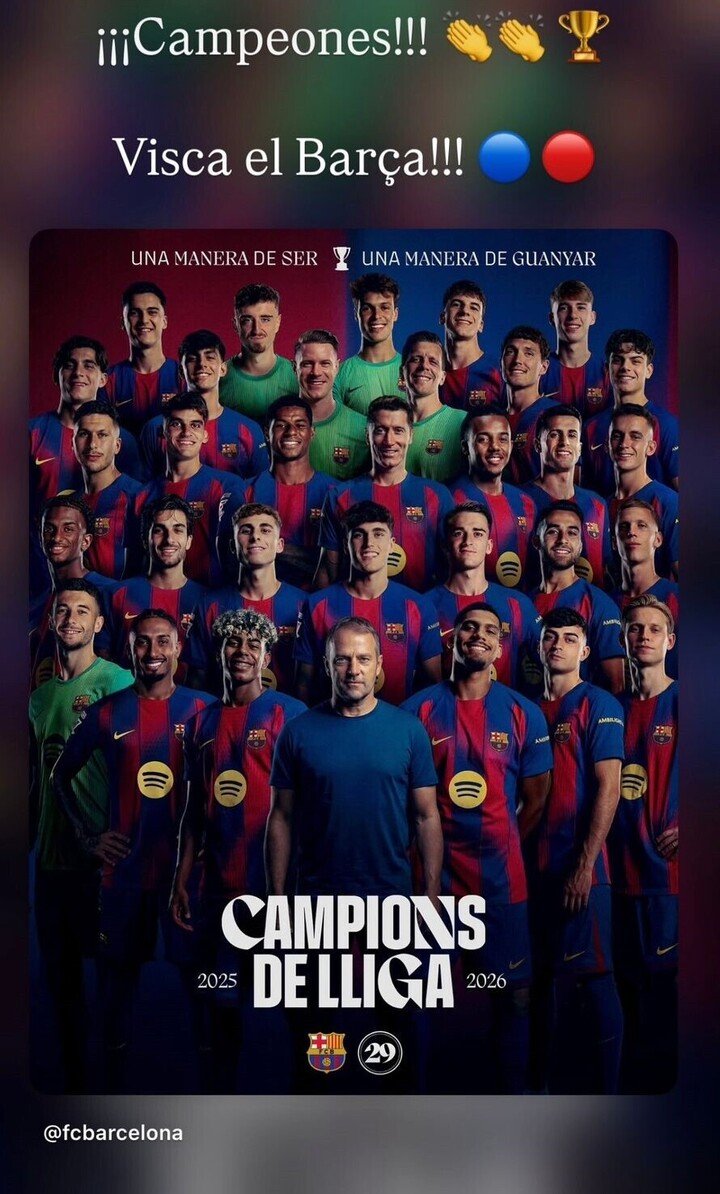 El mensaje de Lionel Messi tras la consagración del Barcelona en La Liga.