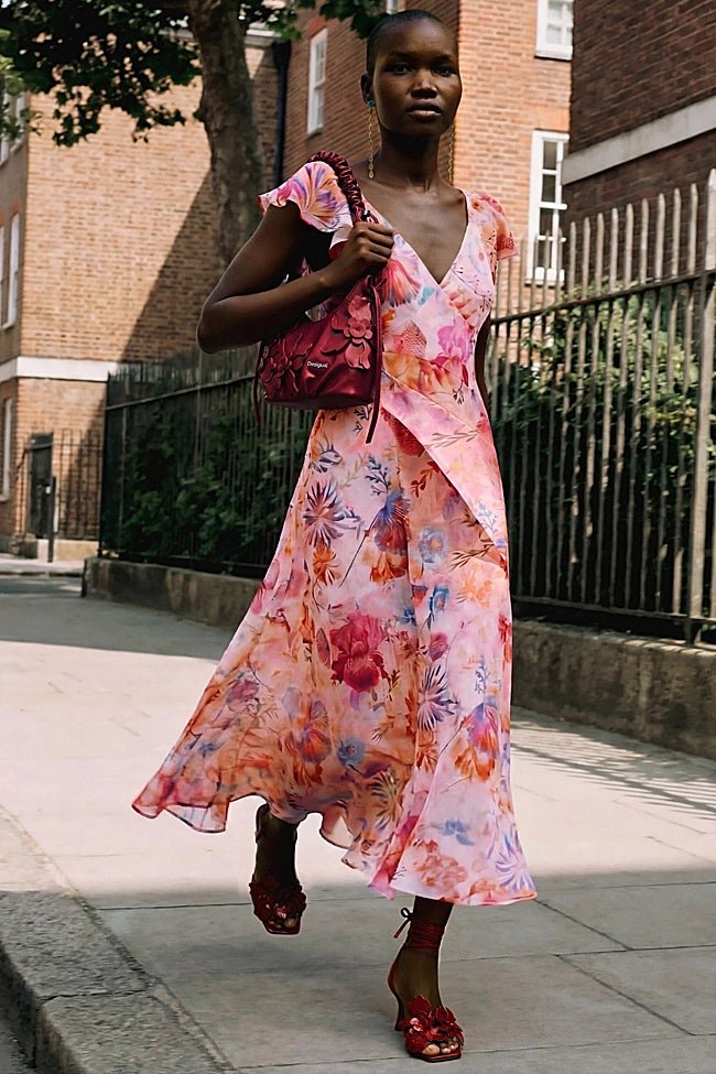 Vestido estampado de Desigual (129 euros)