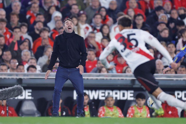 El Chacho y su River jugarán la final (EFE/ Juan Ignacio Roncoroni).